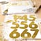 12 Pack: Gold Foil Rounded Number Stickers by Recollections™